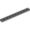 Plate 1x10 Dark Stone Grey
