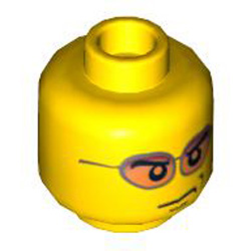 Mini Head Number 279 Bright Yellow