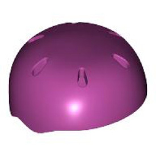 Skater Helmet Bright Reddish Violet