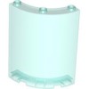 Wall Element 4x4x6 Round Transparent Light Blue