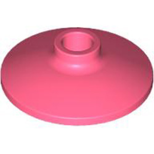 Parabola Satellite Dish Diameter 16 Vibrant Coral