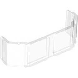 Glass for Trainfront 2x6x2 Transparent White