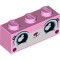 Brick 1x3 Number 44 Light Purple