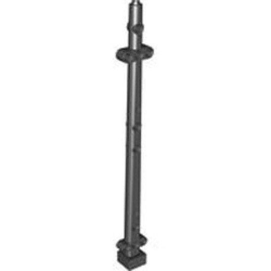 Mast 2x2x20 with Diameter 4.85 Black