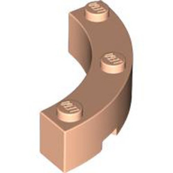 Bow 1/4 4x4x1 Light Nougat