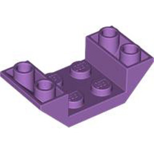 Roof Tile 4x2 / 45 Degree Inverted Medium Lavender