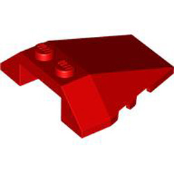 Roof Tilt 4x2 / 18 Degree with Corner Bright Red