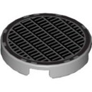 Flat Tile 2x2 Round Udluft Medium Stone Grey