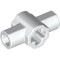 Cross Holes with Double Diameter 3.2 Shaft White