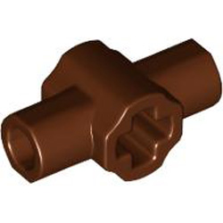 Cross Holes with Double Diameter 3.2 Shaft Reddish Brown