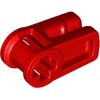 Wire Clip with Cross Hole Bright Red