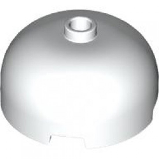 Sphere 3x3x11/3 with Knob White