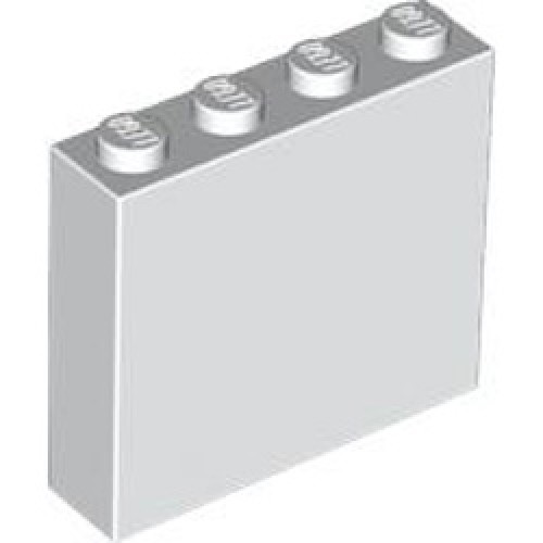 Brick 1x4x3 White