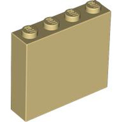 Brick 1x4x3 Brick Yellow