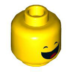 Mini Head Number 2813 Bright Yellow