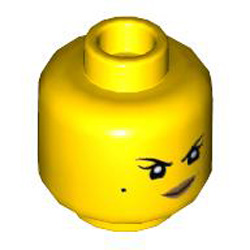Mini Head Number 2801 Bright Yellow