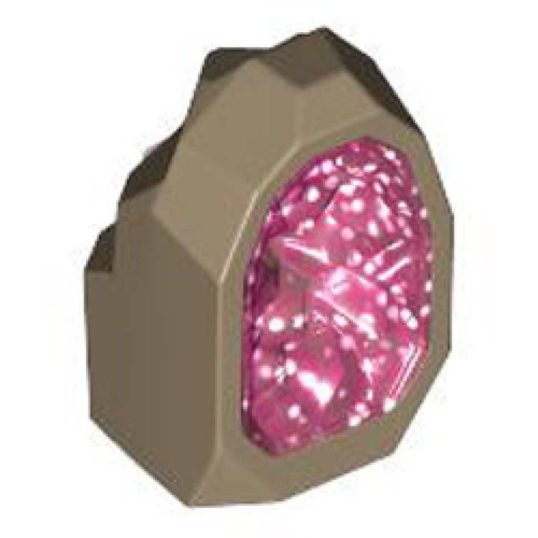 LEGO Part 6264092 49656 Rock Crystal Number 1002 Sand Yellow LEGO