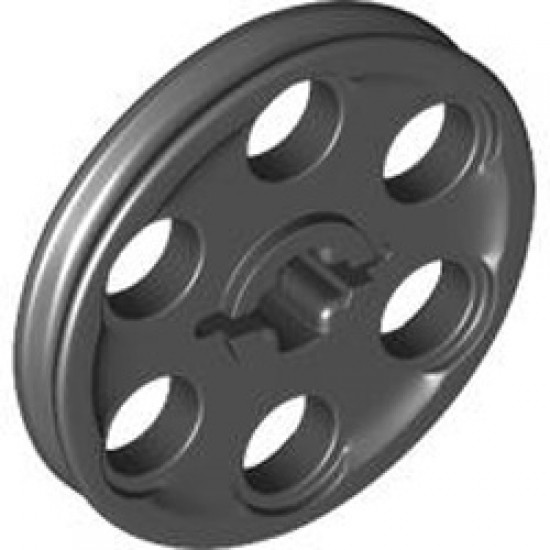 Wedge Belt Wheel Diameter 24 Black