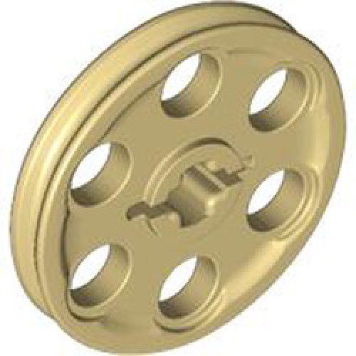 Wedge Belt Wheel Diameter 24 Brick Yellow