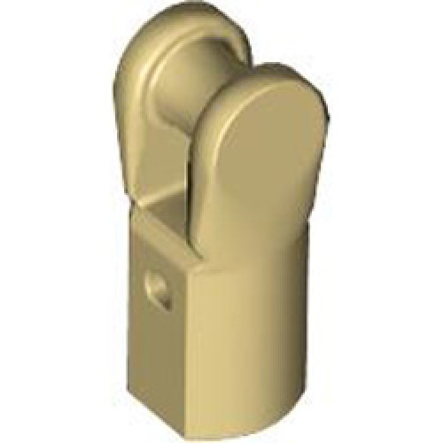 3.2 Shaft with 3.2 Hole Brick Yellow