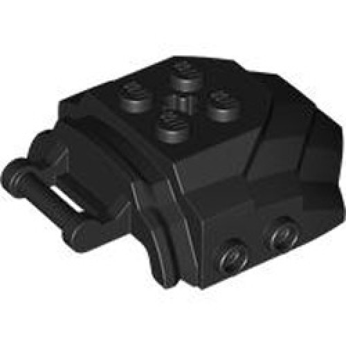 Design Element 4x6x1 2/3 Number 1 Black