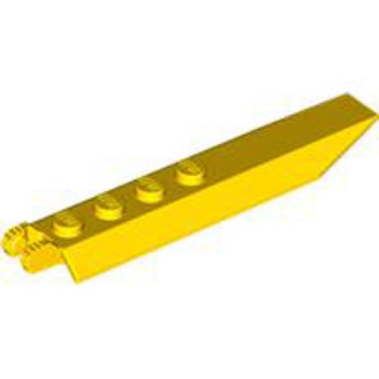 Flap 2x8 Friction / Fork (7 Teeth) Bright Yellow