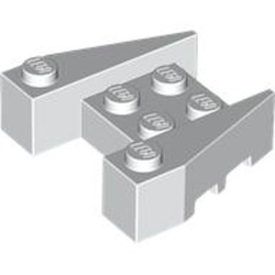 Brick 4x4/18 Degree White