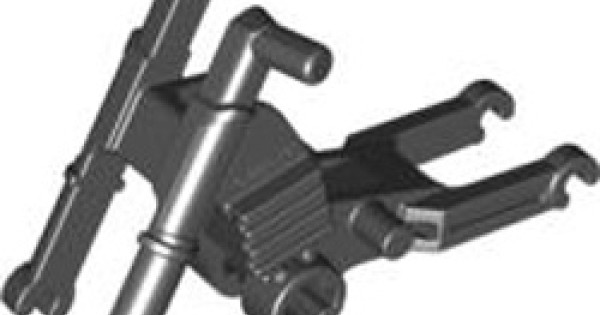 LEGO Part 4530673 - 50859 - Motorcycle Frame 6M Black | LEGO