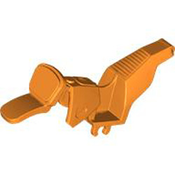 Motorcycle Fairing 1 Bright Orange