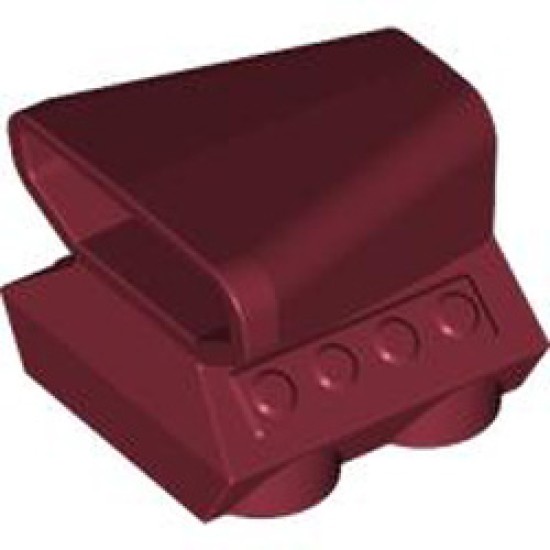 Motor 2x2x1 1/3 Dark Red