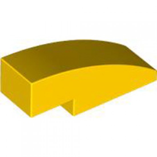 Brick with Bow 1/3 Bright Yellow