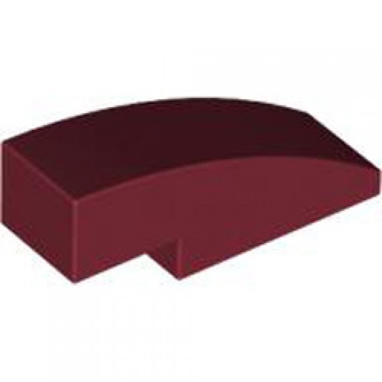 Brick with Bow 1/3 Dark Red