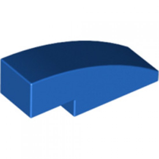 Brick with Bow 1/3 Bright Blue