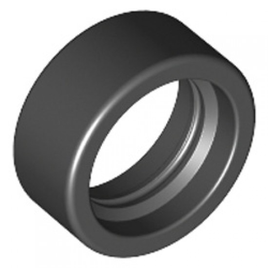 Tyre Low Narrow Diameter 14.58x6.24 Black