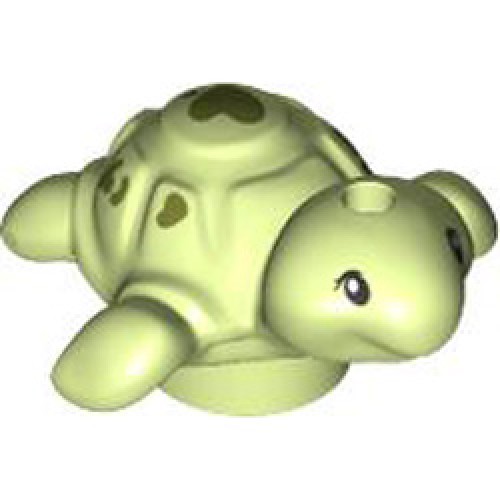Turtle with 1.5 Hole Number 1 Spring Yellowish Green