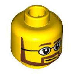 Mini Head Number 386 Bright Yellow Mini Head Number 386 Bright Yellow