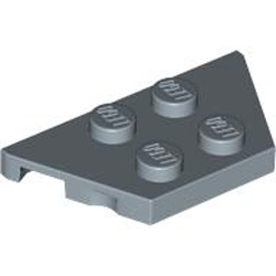 Plate 2x4x18 Degree Sand Blue