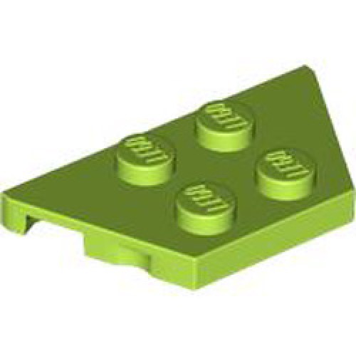 Plate 2x4x18 Degree Bright Yellowish Green