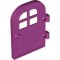 Right Door 4x6 with Bow with 3.2 Shaft Bright Reddish Violet