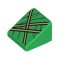 Roof Tile 1x1x2/3 Number 2 Dark Green