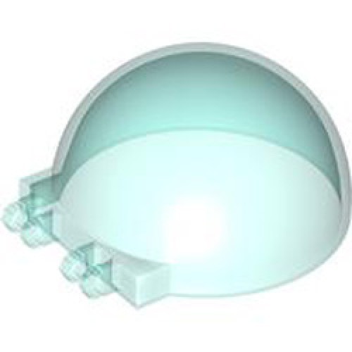 Dome Diameter 47.84 with Combi Hinge Transparent Light Blue