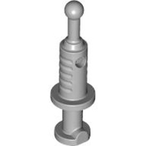 injection Syring with 2 Hollows Medium Stone Grey