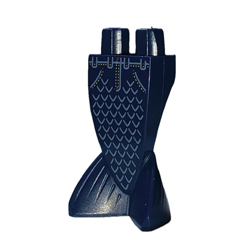 Mermaid Tail with Jeans Design Earth Blue