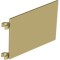 Flag 6x4 with 2 Holders Brick Yellow