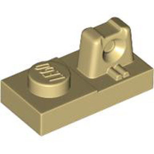 Plate 1x2 with Stub Along Upper Plate Brick Yellow