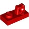 Plate 1x2 with Stub Along Upper Plate Bright Red