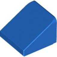 Roof Tile 1x1x2/3 Bright Blue