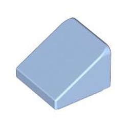 Roof Tile 1x1x2/3 Light Royal Blue