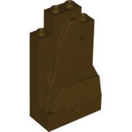 Wall Element 2x4x6 Mountain Dark Brown