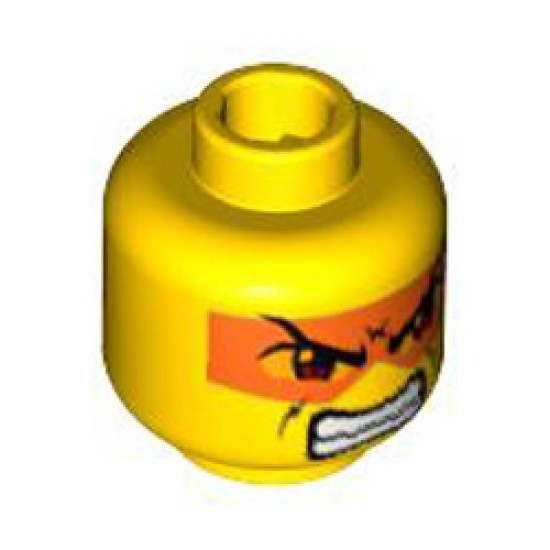 Mini Head Number 445 Bright Yellow